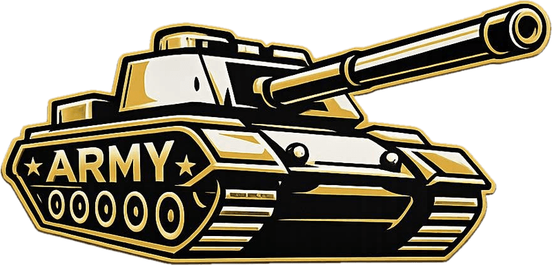 Sweet Home Army tank logo